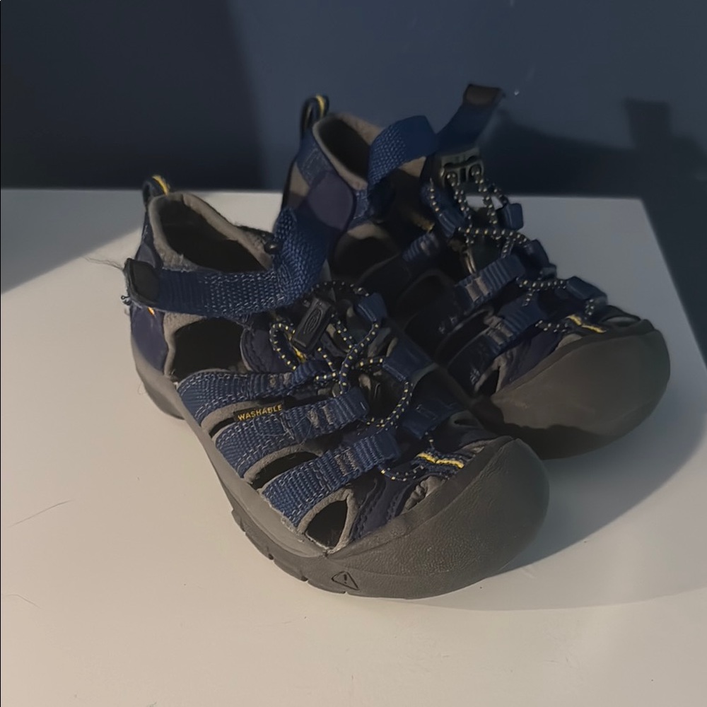 Kids Keen Navy Blue Outdoor Sandals